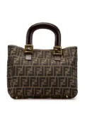 Fendi Pre-Owned 2000-2010 Small Zucca Canvas Twins tote bag - Brown
