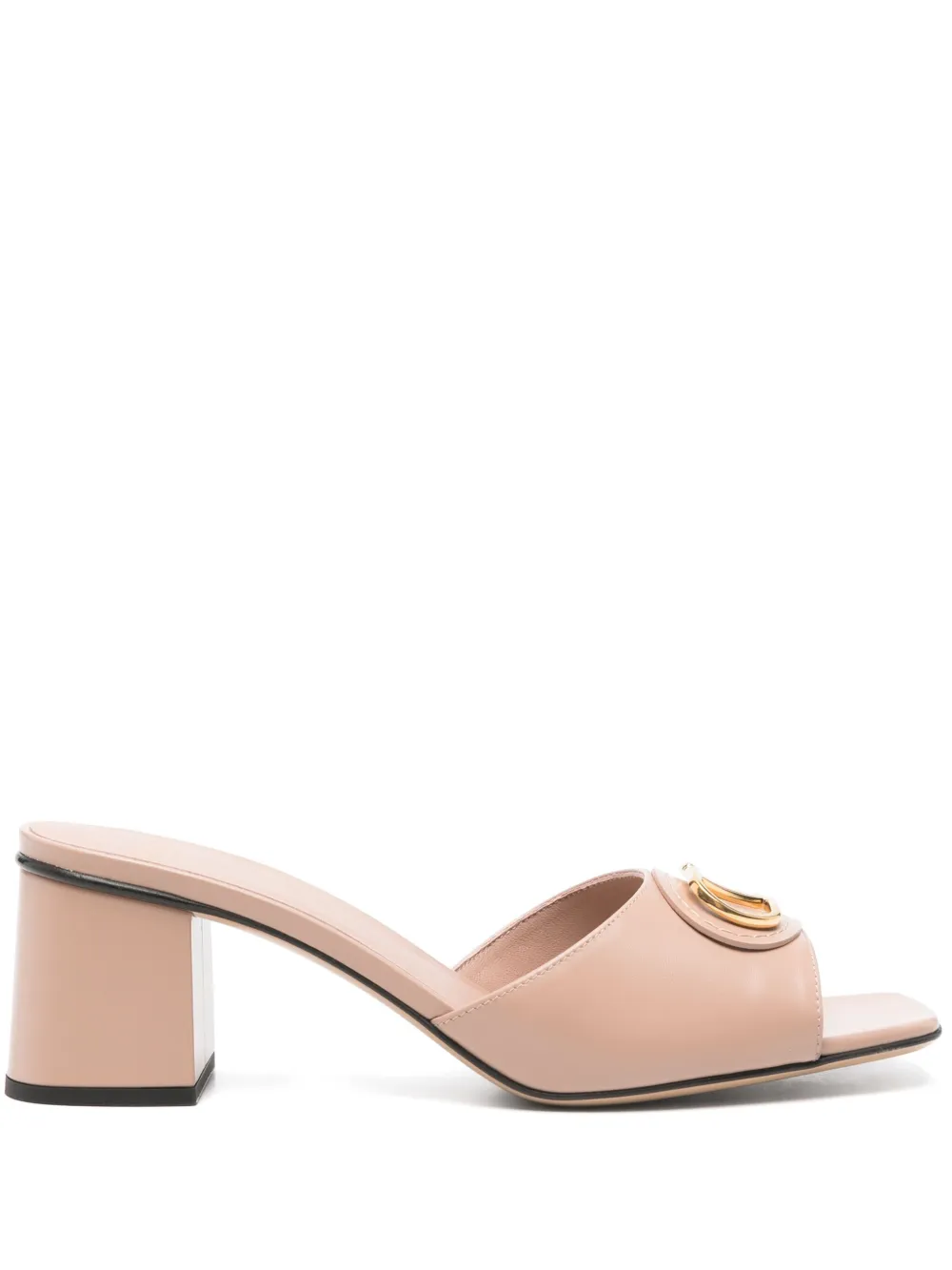 Valentino Garavani 60mm VLogo Signature sandals Neutrals