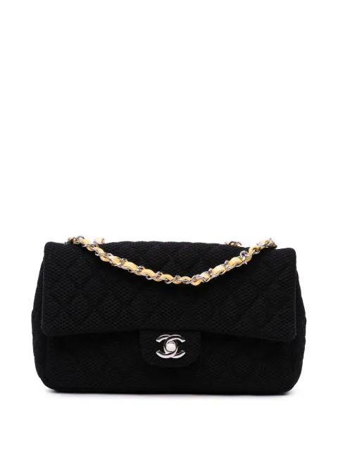 CHANEL Pre-Owned 2009-2010 Medium Classic Mesh Single Flap shoulder bag