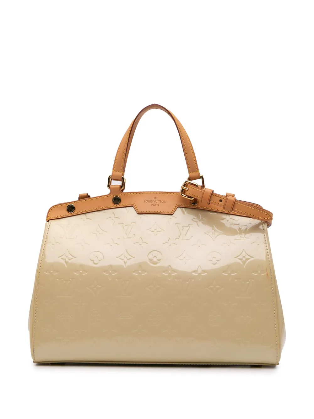 Louis Vuitton Pre-Owned 2011 모노그램 베르니 브레아 MM 사첼 백 | 브라운 | FARFETCH KR