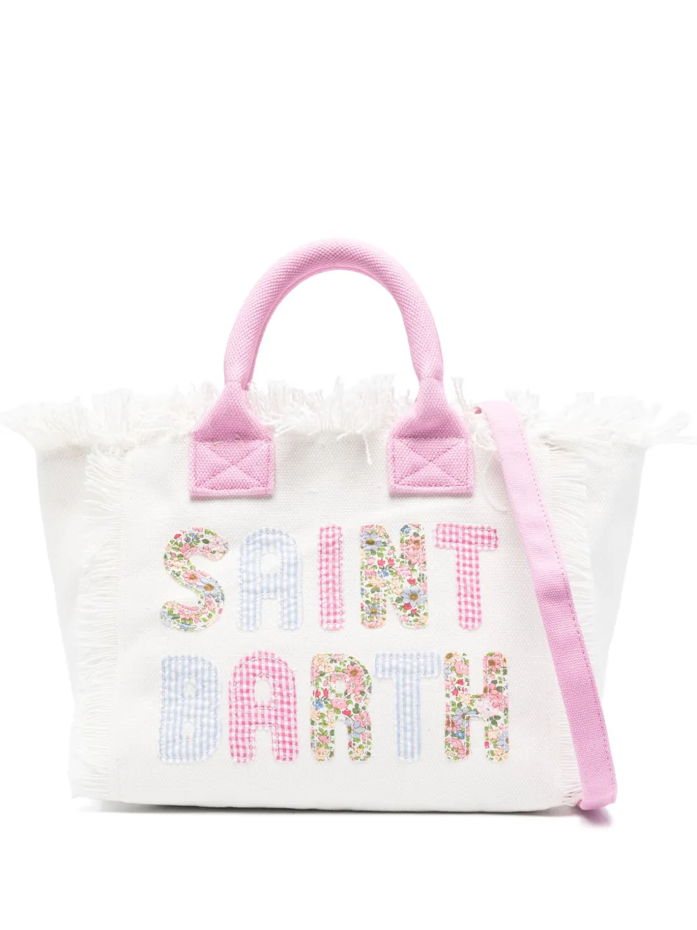 MC2 Saint Barth Kids Colette ハンドバッグ - ホワイト MC2 Saint Barth Kids Colette ハンドバッグ - ホワイト