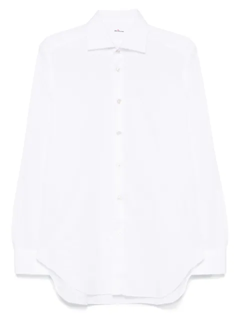 Kiton chemise à col italien