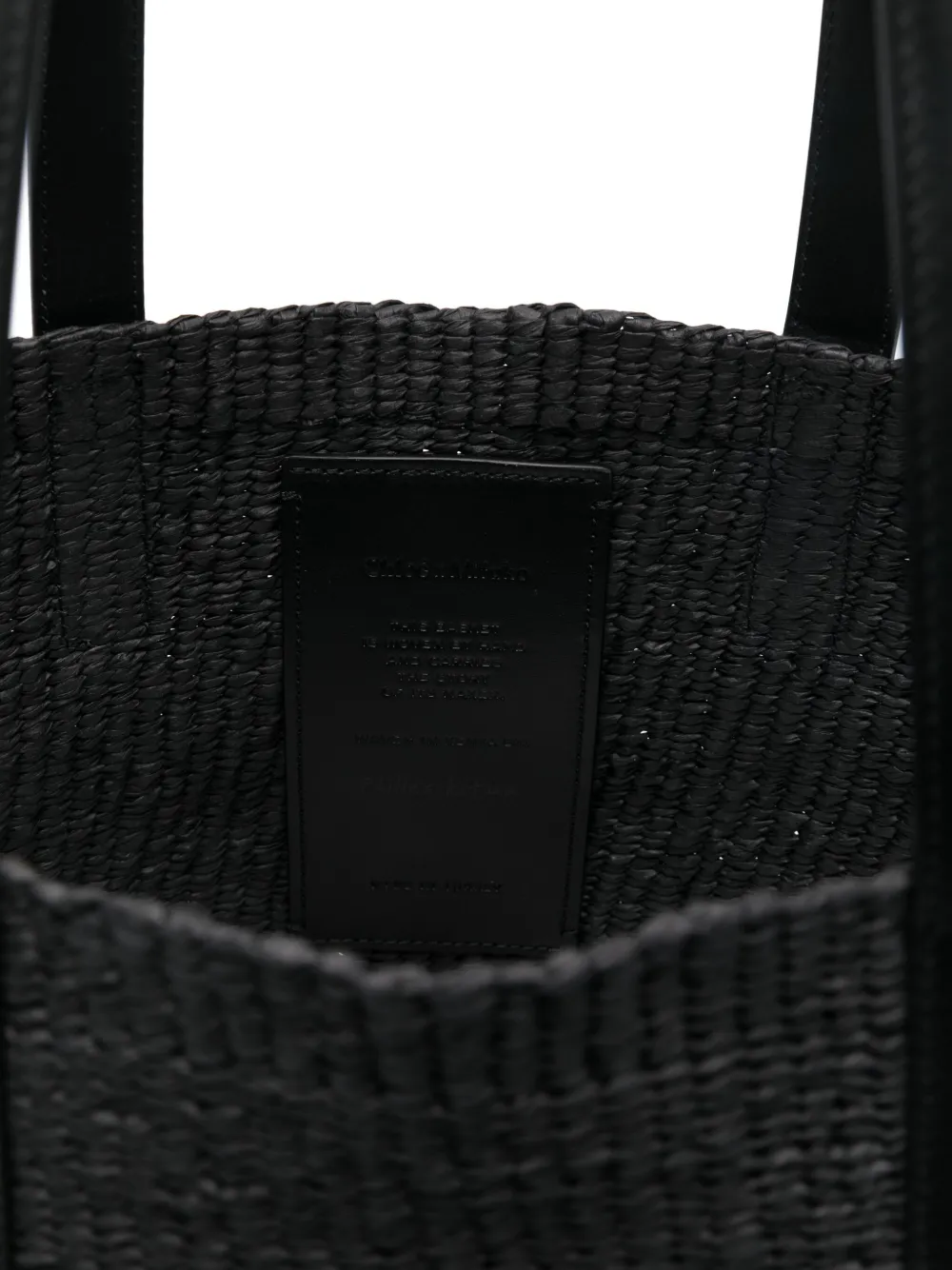 Chloé Shopper met logopatch Zwart