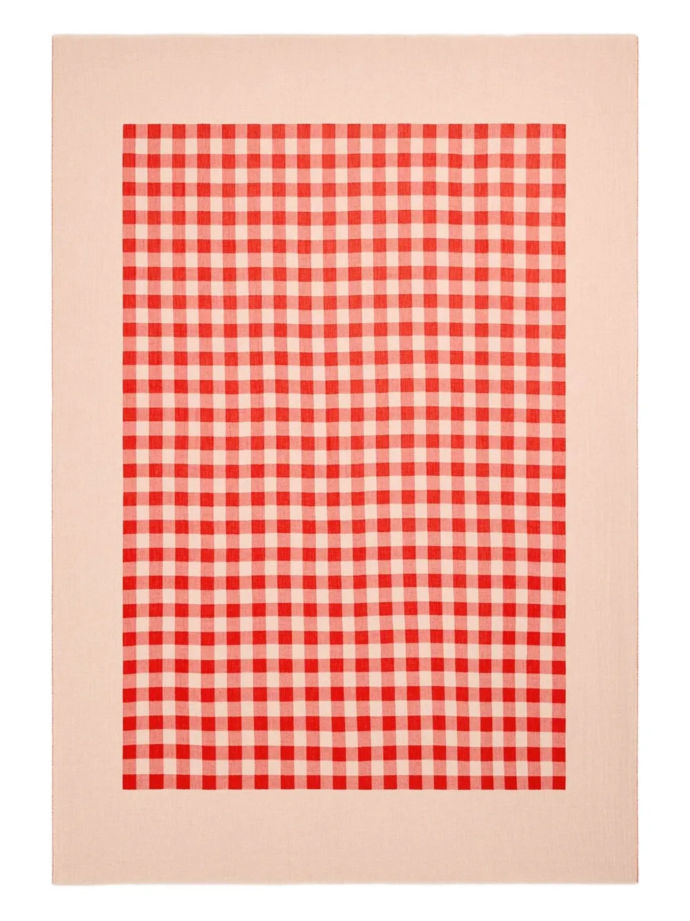 AMI Paris Katoenen strandlaken Rood
