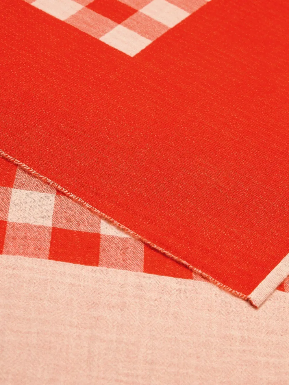 AMI Paris Katoenen strandlaken Rood