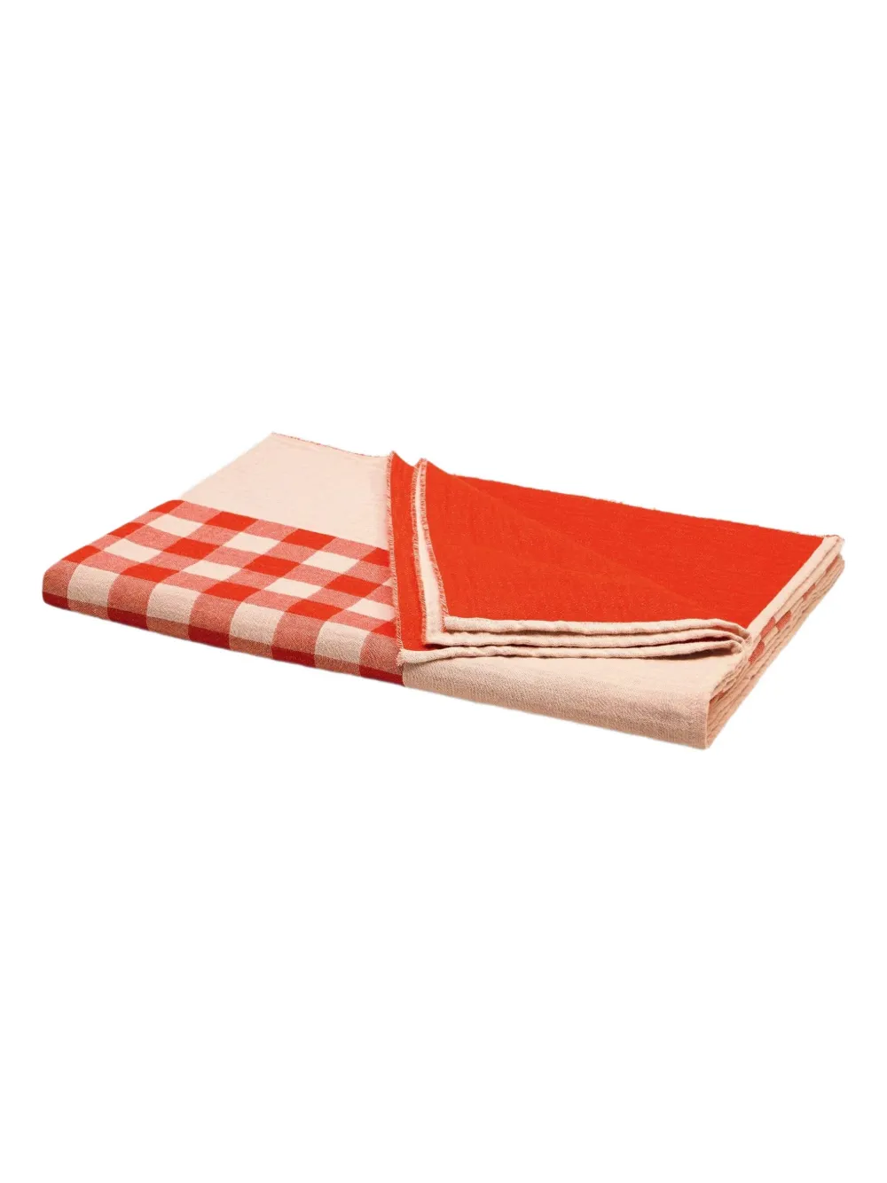 AMI Paris Katoenen strandlaken Rood