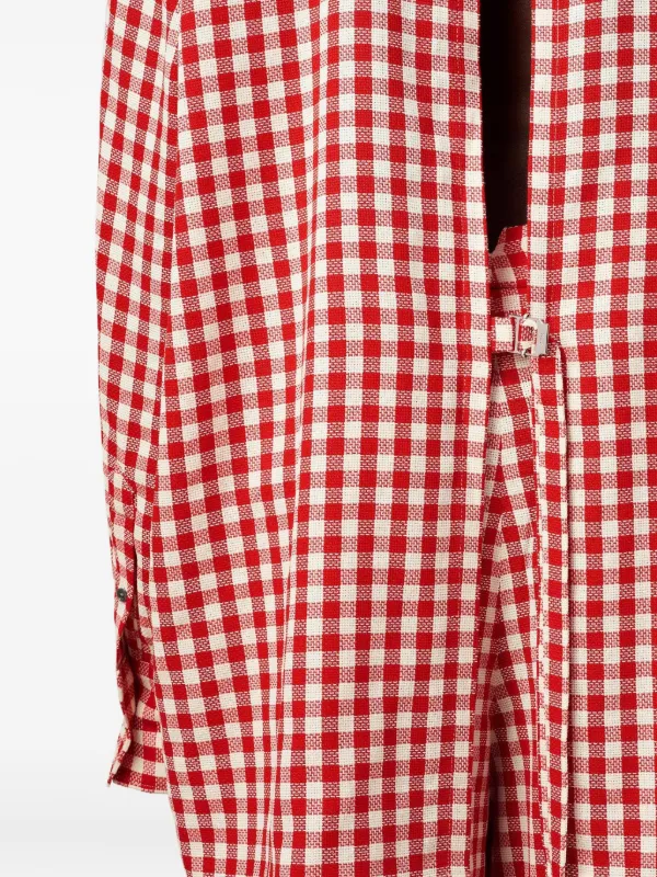 Ami Paris 半袖チェックシャツ AMI Alexandre Mattiussi 【期間限定ポイント5倍】24秋冬 PARIS