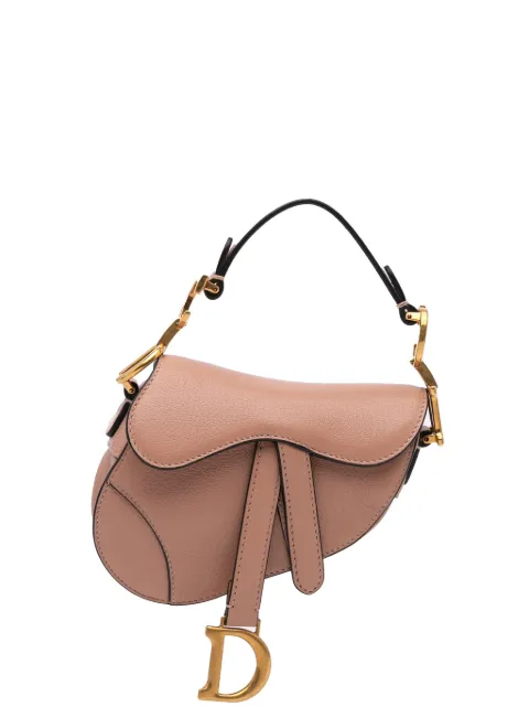 Christian Dior Pre-Owned 2022 Micro Goatskin Saddle satchel