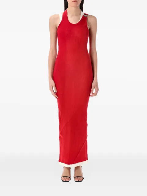Jean Paul Gaultier ribbed cotton dress 