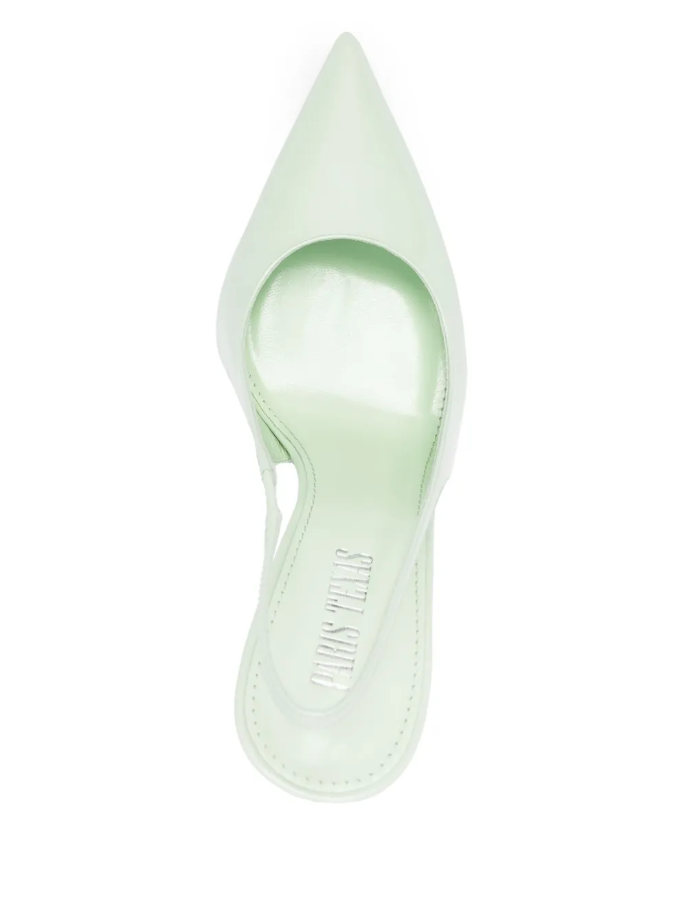 Paris Texas 105mm Lidia slingback pumps Groen