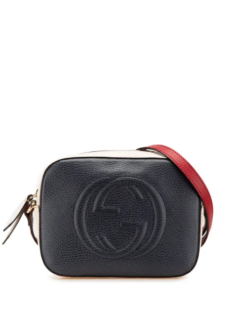 Gucci Pre-Owned 2016-2024 Small Tricolor Leather Soho Disco crossbody bag