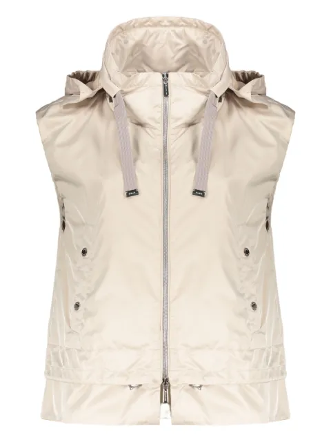 Moorer hooded gilet