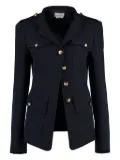 Alexander McQueen single-breasted blazer - Blue