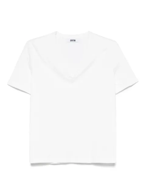 Grifoni camiseta con detalle sobrehilado