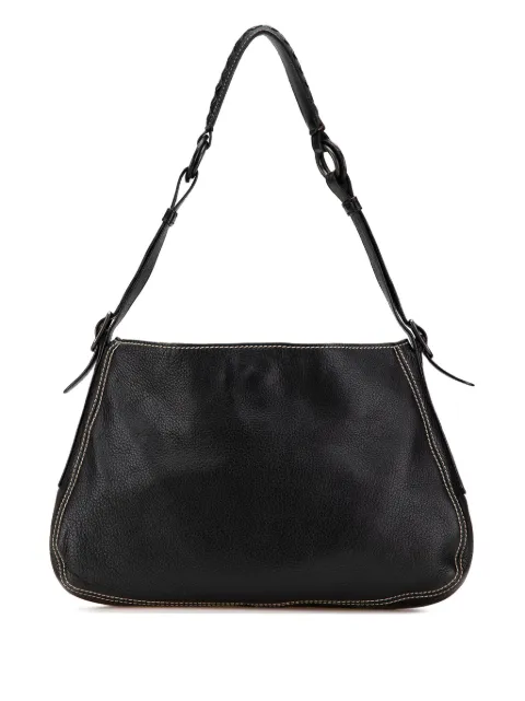 Bottega Veneta Pre-Owned 2000-2007 Leather Intrecciato Strap shoulder bag
