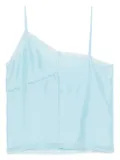 MM6 Maison Margiela silk top - Blue