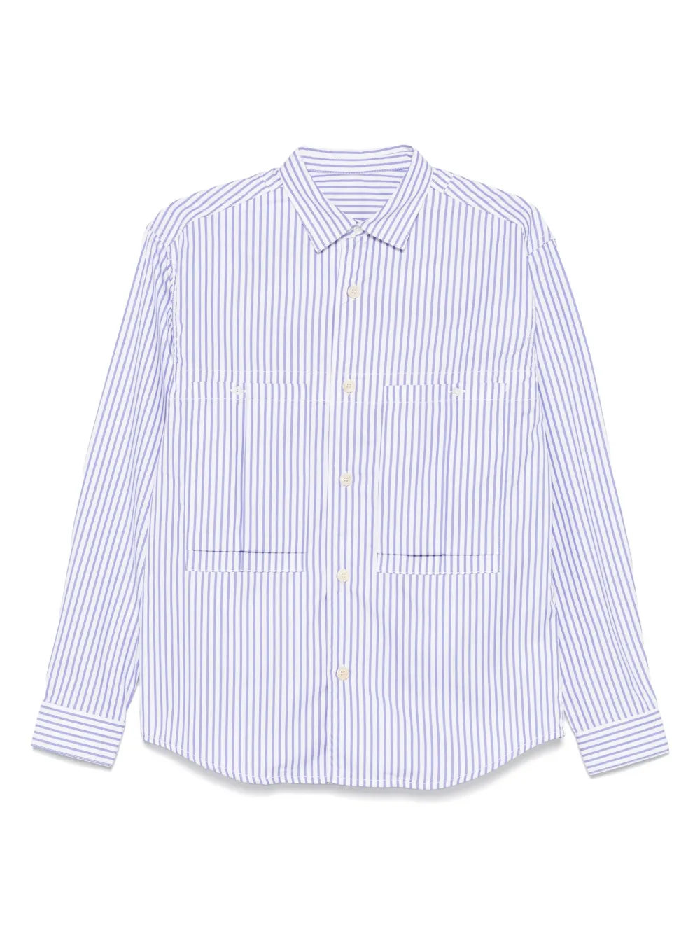 Fortela camisa con rayas estampadas | azul | Image 1