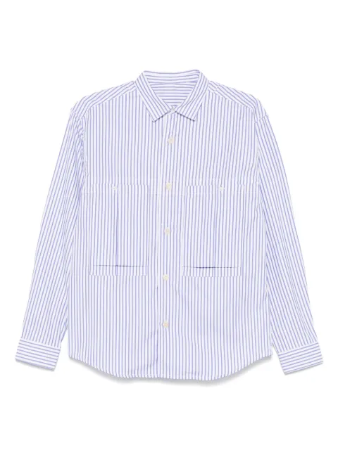 Fortela camisa con rayas estampadas