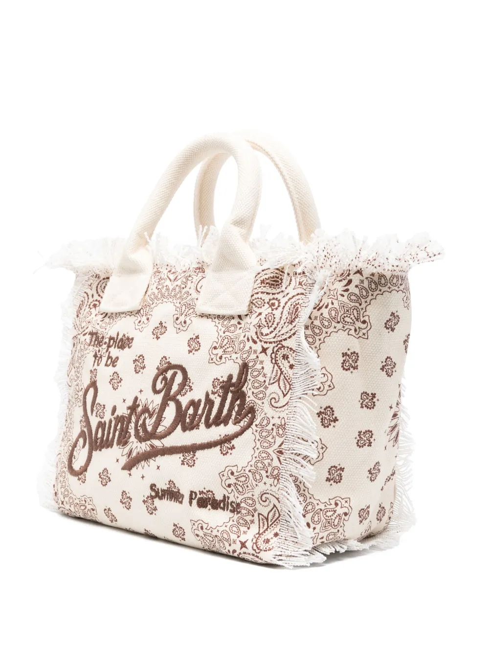 MC2 Saint Barth Kids Colette tote bag - Beige