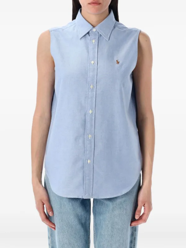 Polo Ralph Lauren ノースリーブシャツ | ブルー | FARFETCH JP