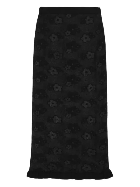 Cecilie Bahnsen falda midi Pegonia