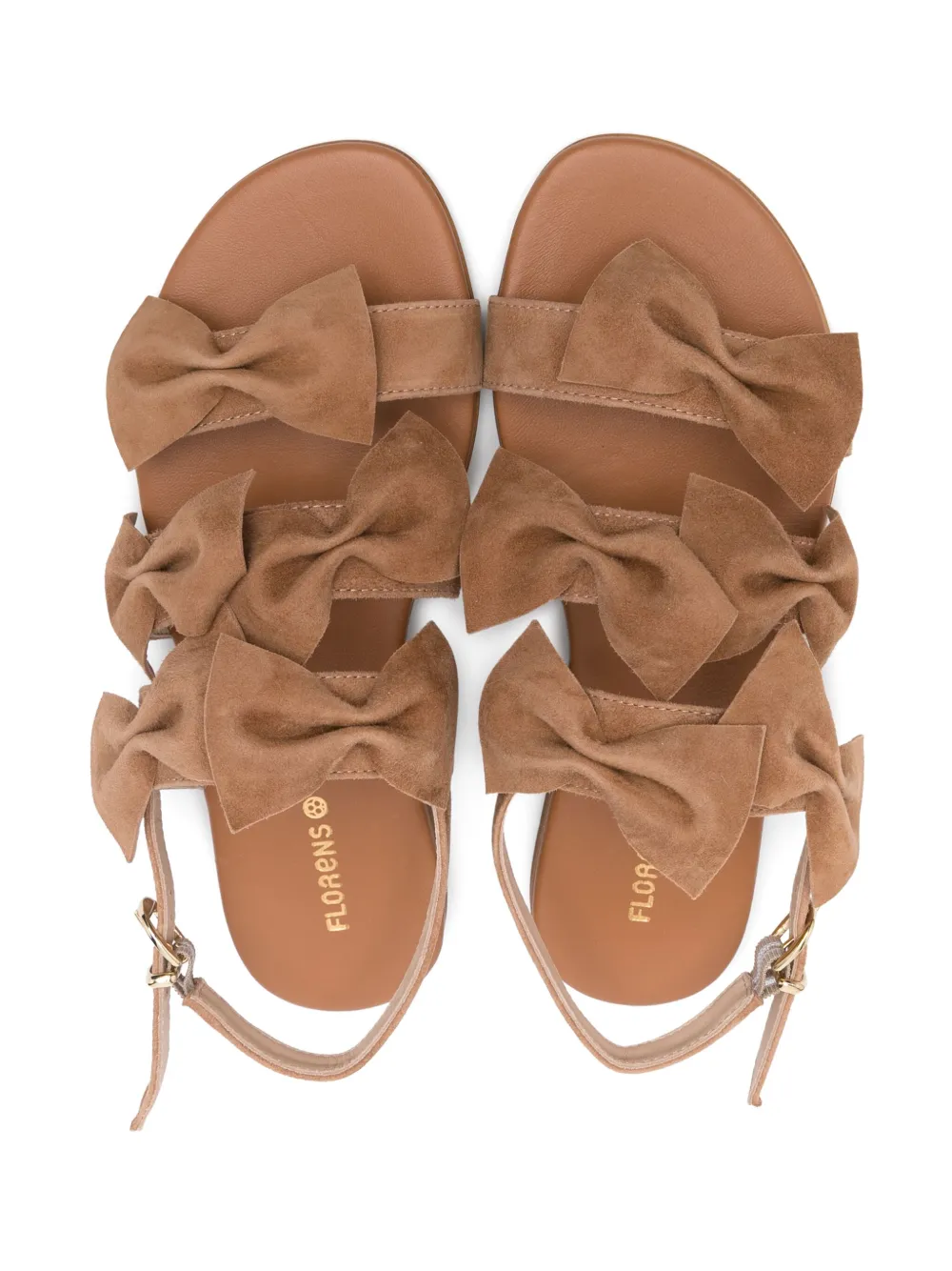 Florens Suède sandalen Bruin