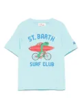 MC2 Saint Barth Kids printed T-shirt - Blue