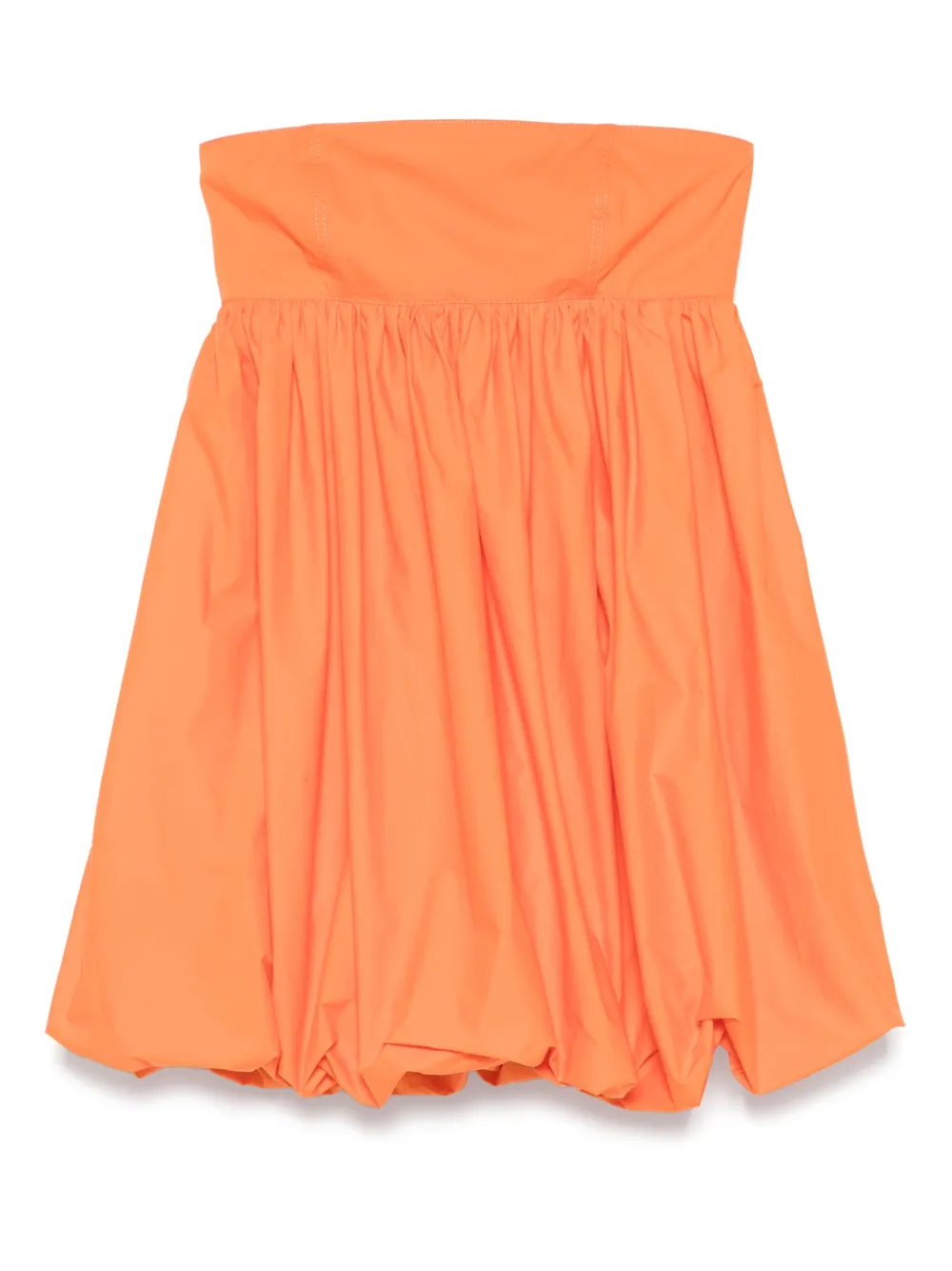 Alberta Ferretti ストラップレス ミニドレス - オレンジ Alberta Ferretti ストラップレス ミニドレス - オレンジ