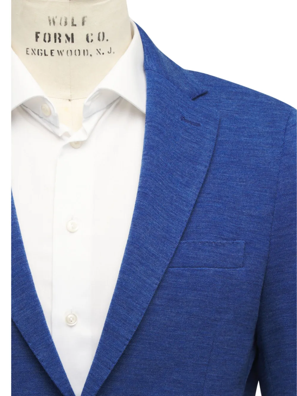Maurizio Baldassari Patch-pocket Wool Blazer In Blue