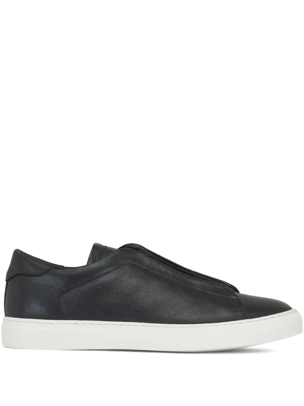 To Boot New York Sneakers aus Leder - Schwarz