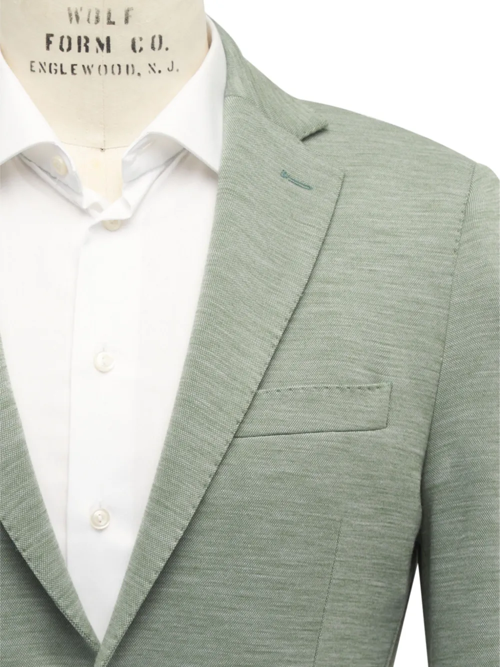 Maurizio Baldassari Patch-pocket Wool Blazer In Green