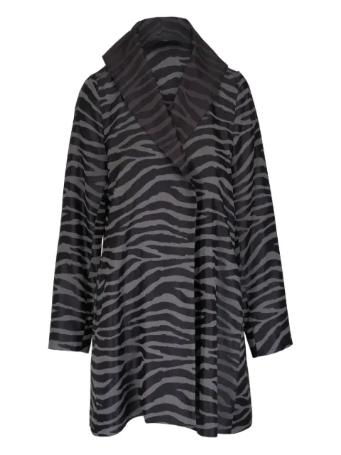 Peter Cohen zebra-print coat