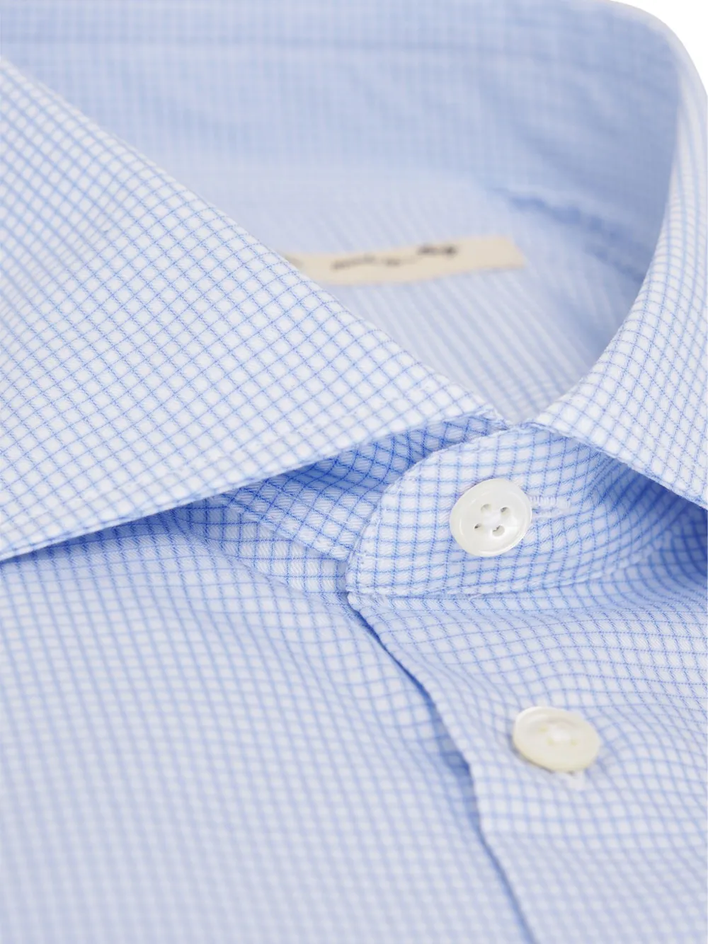 Maurizio Baldassari cotton shirt - Blauw