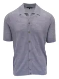 Pya silk-blend shirt - Grey