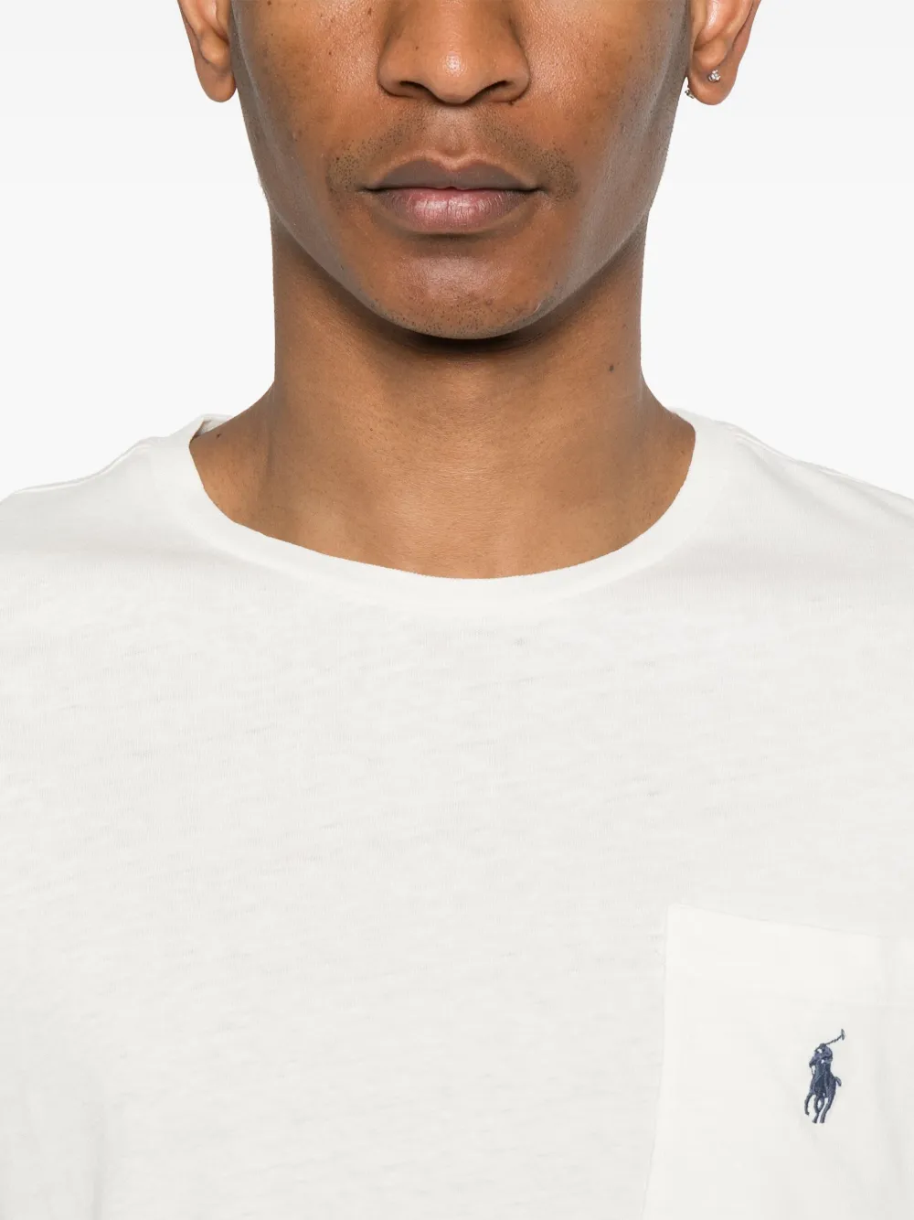 Polo Ralph Lauren T-shirt met borduurwerk Wit
