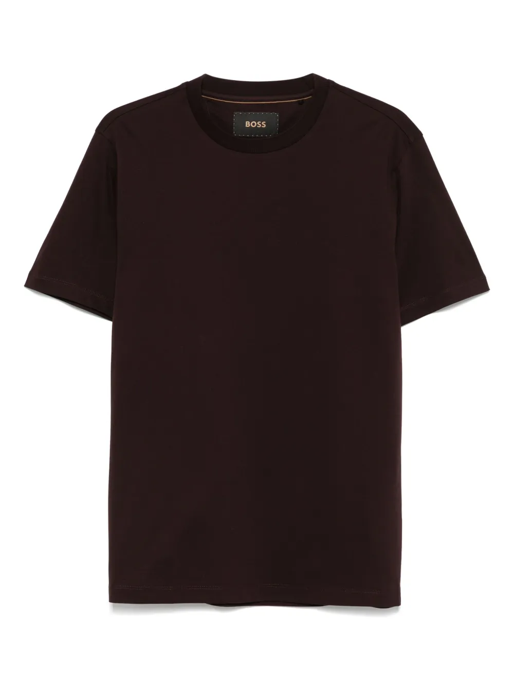 BOSS playera con cuello redondo | marrón | Image 1