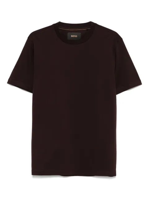 BOSS mercerized-cotton T-shirt