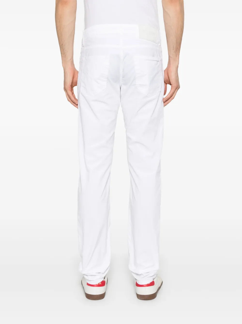 Jacob Cohen Bard Trousers In White