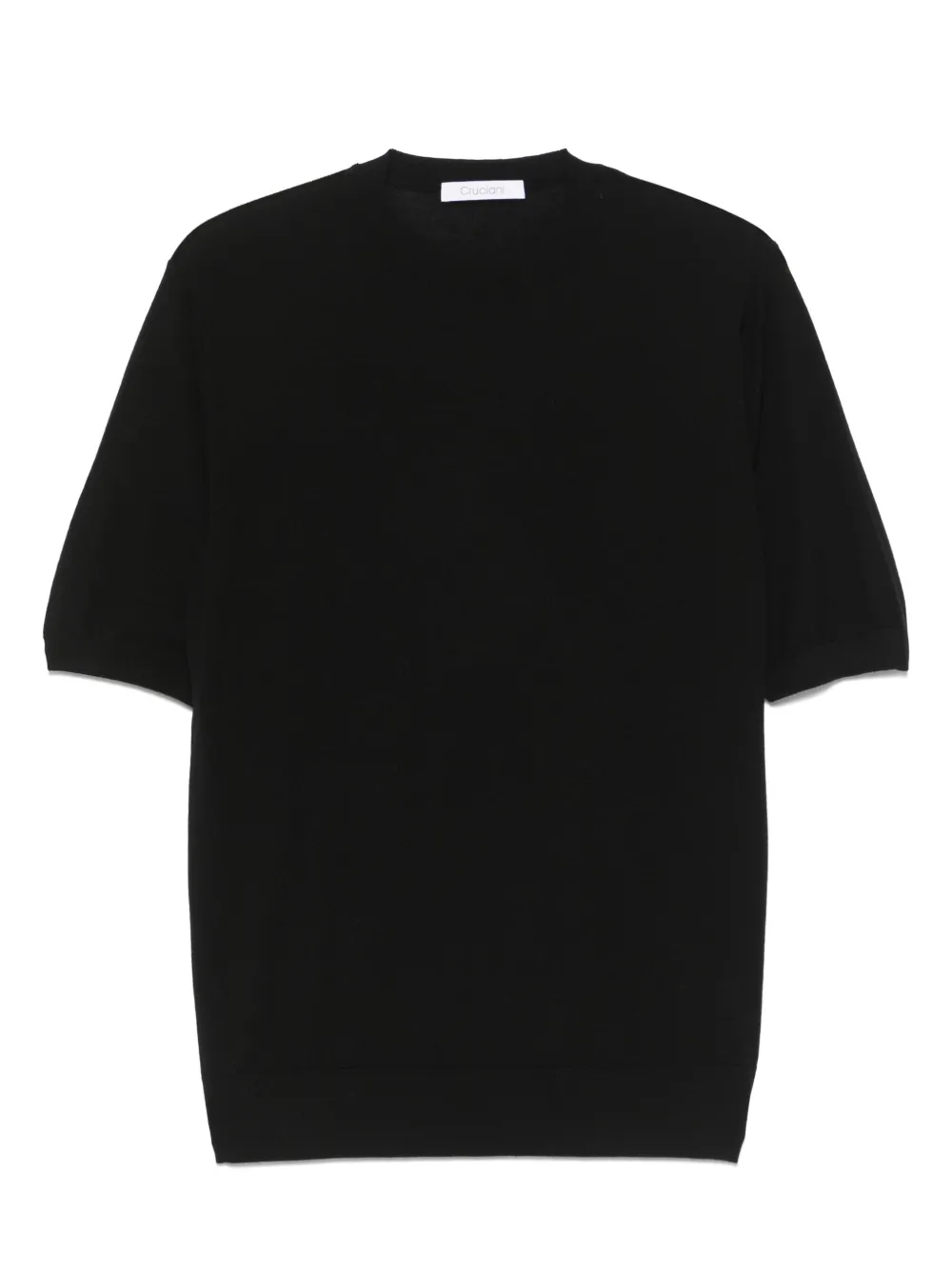 Cruciani playera de tejido fino | negro | Image 1