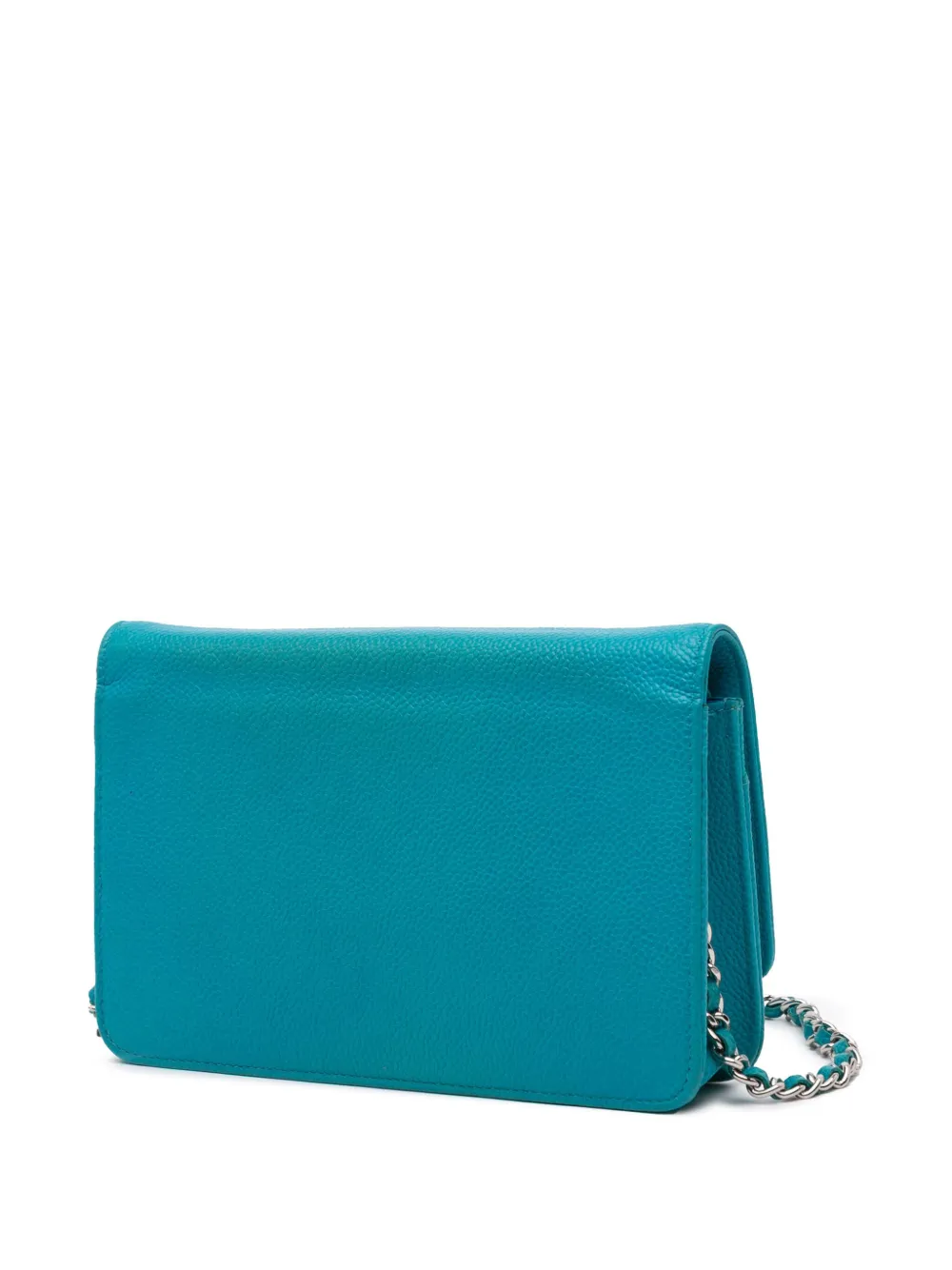 CHANEL Pre-Owned 2012-2013 Caviar Bicolor CC Wallet On Chain crossbody bag | Pre-Owned | Image 2