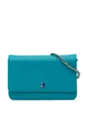 CHANEL Pre-Owned 2012-2013 Caviar Bicolor CC Wallet On Chain crossbody bag - Blue