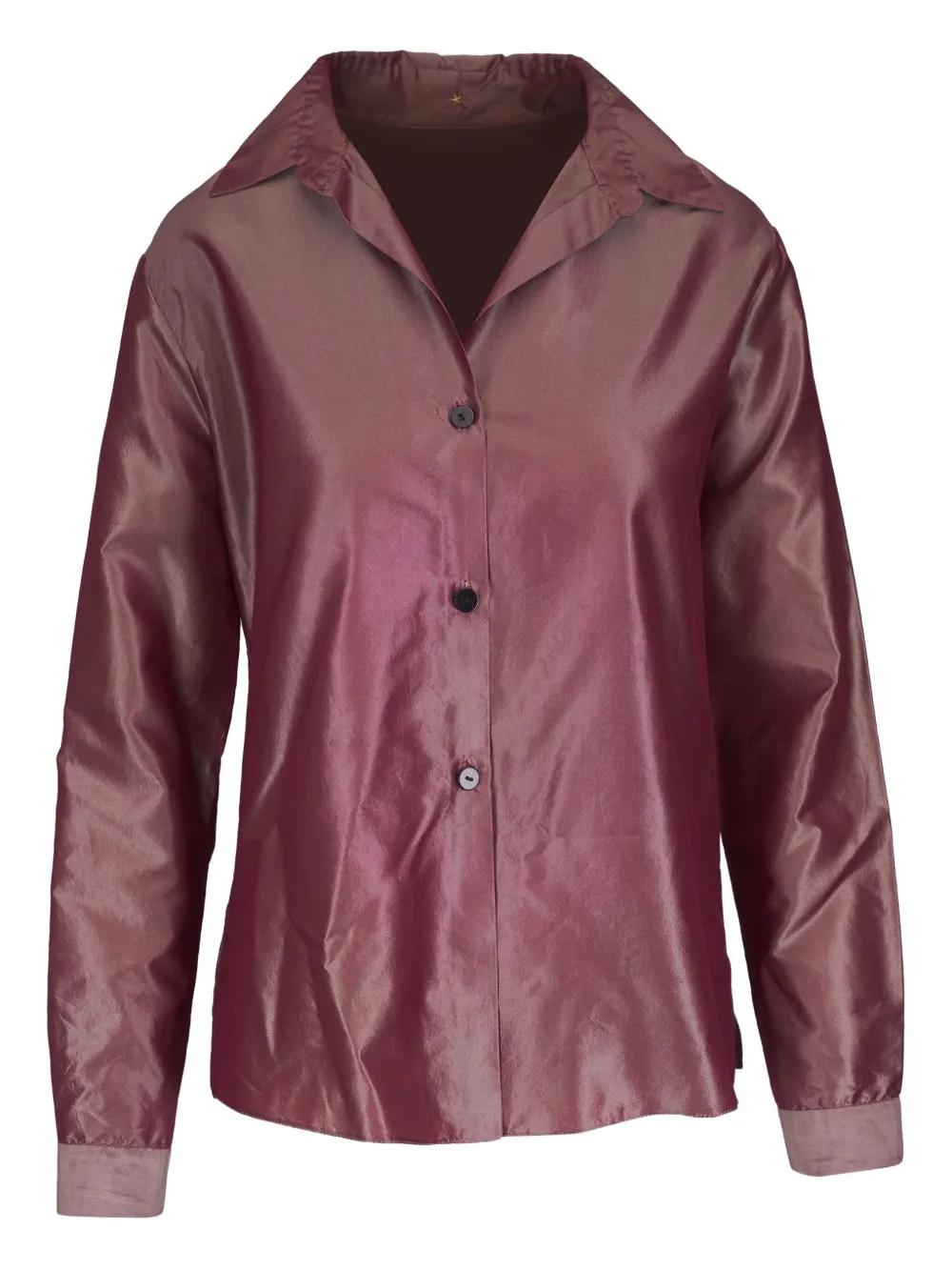 Peter Cohen camisa de seda | rojo | Image 1