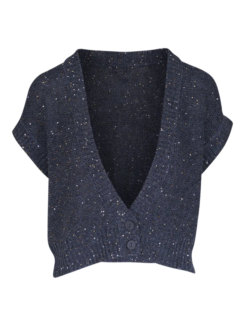 V-neck cropped top
