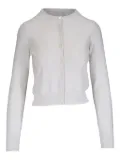 Kinross Cashmere crew-neck cardigan - White