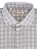 Maurizio Baldassari checked button-down shirt - Grey