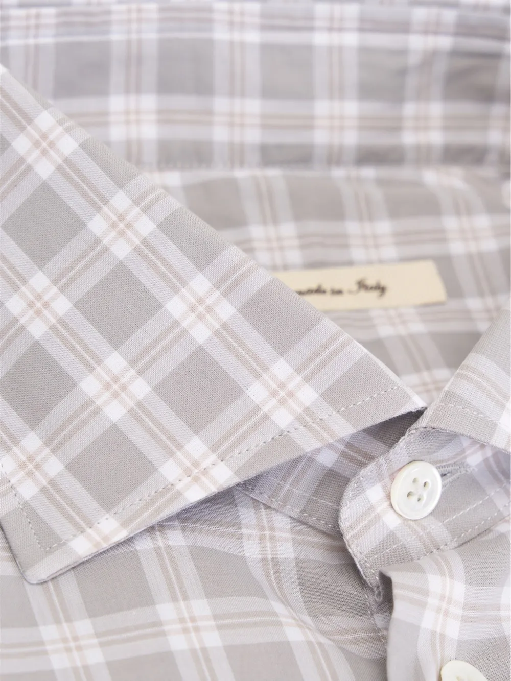Maurizio Baldassari checked button-down shirt | Image 2