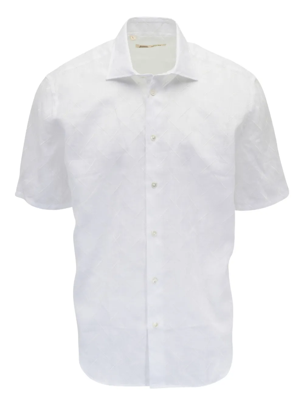 Maurizio Baldassari camisa de lino | blanco | Image 1