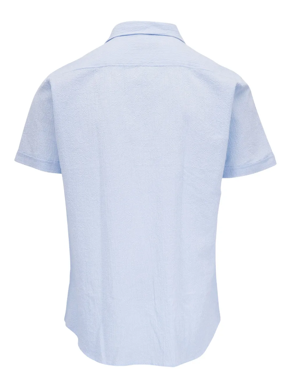 PATRICK ASSARAF poplin shirt - Blauw