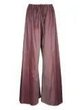 Peter Cohen silk trousers - Red