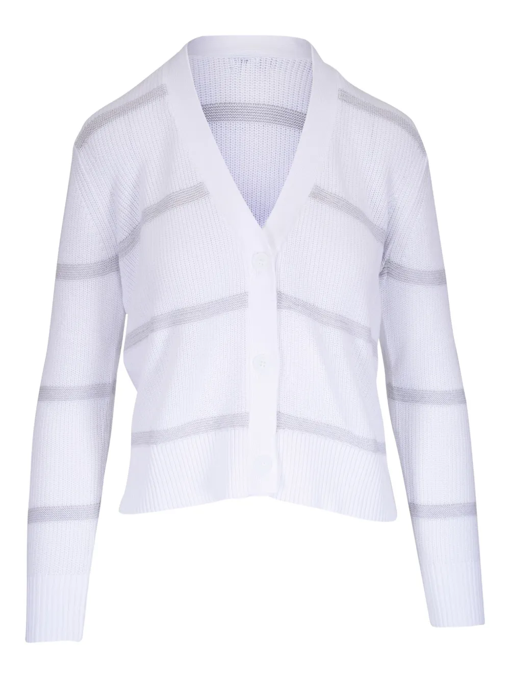 striped cardigan